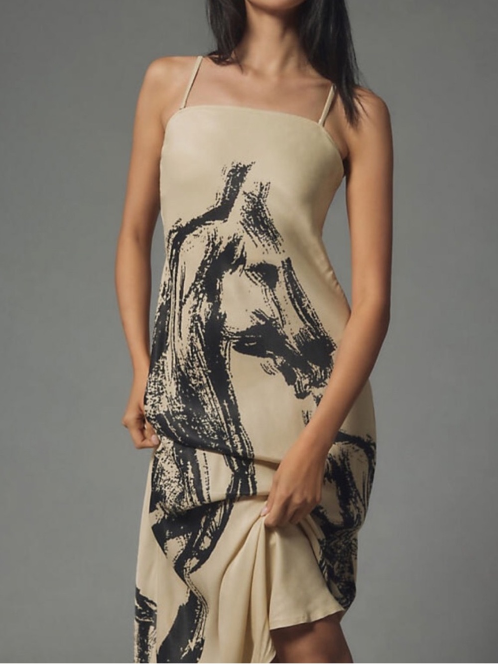 Anthropologie Conditions Apply Chloe Horse Print dress - Picture 2 of 9